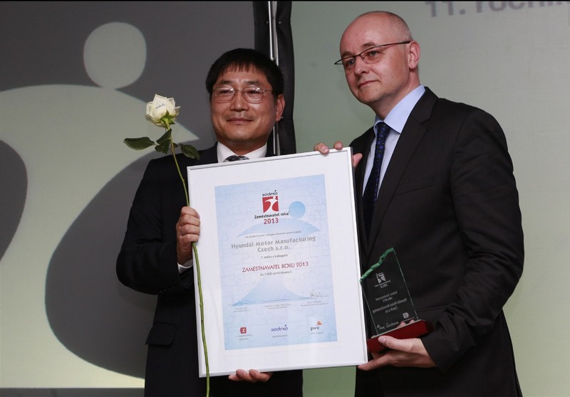 Hyundai je Zaměstnavatel roku 2013